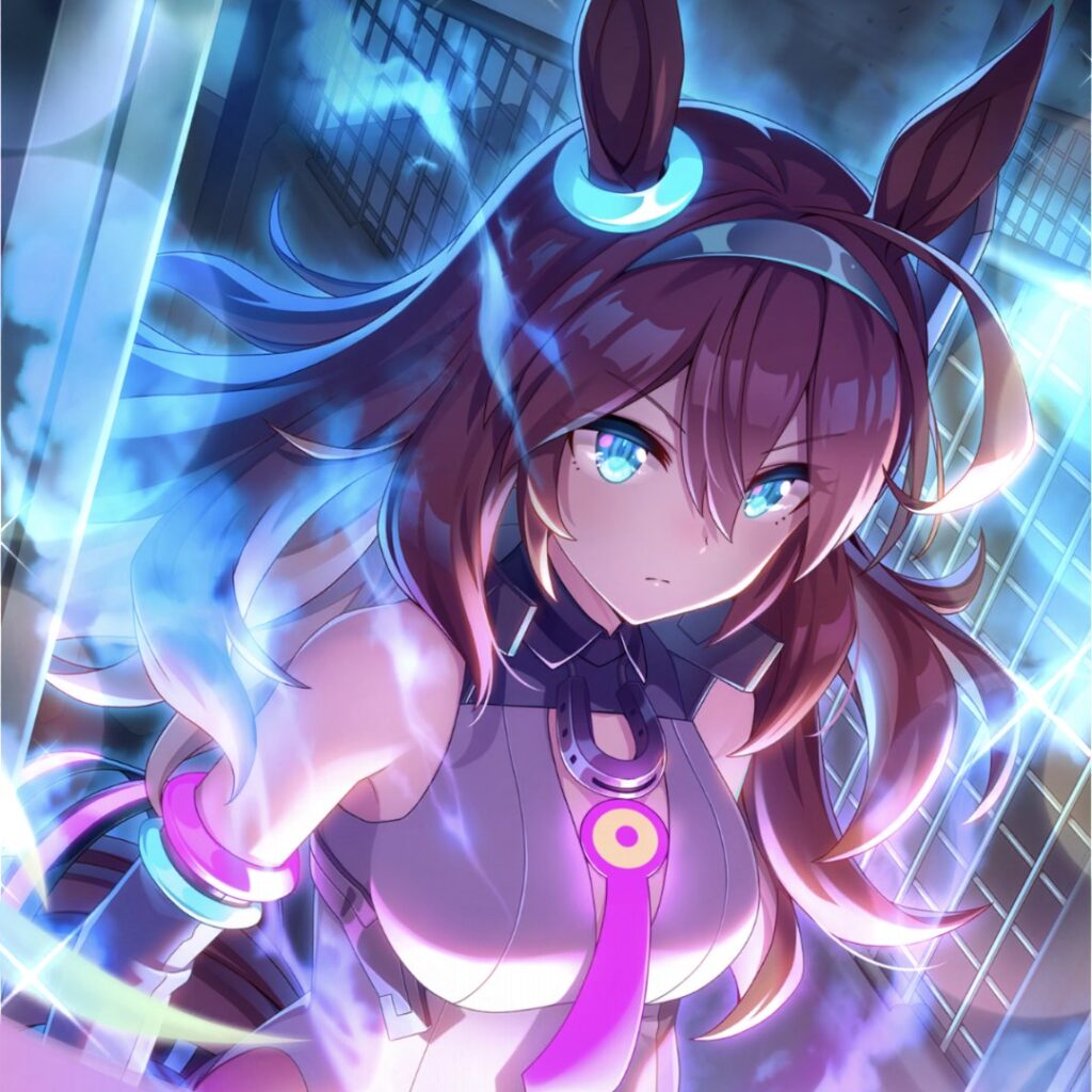 ウマ娘のSSRサポートカード「無機の闘志」ミホノブルボン